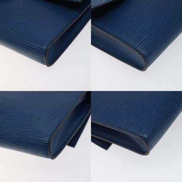 LOUIS VUITTON Epi Pochette Arche Shoulder Bag Blue M52575 - Picture 10 of 12